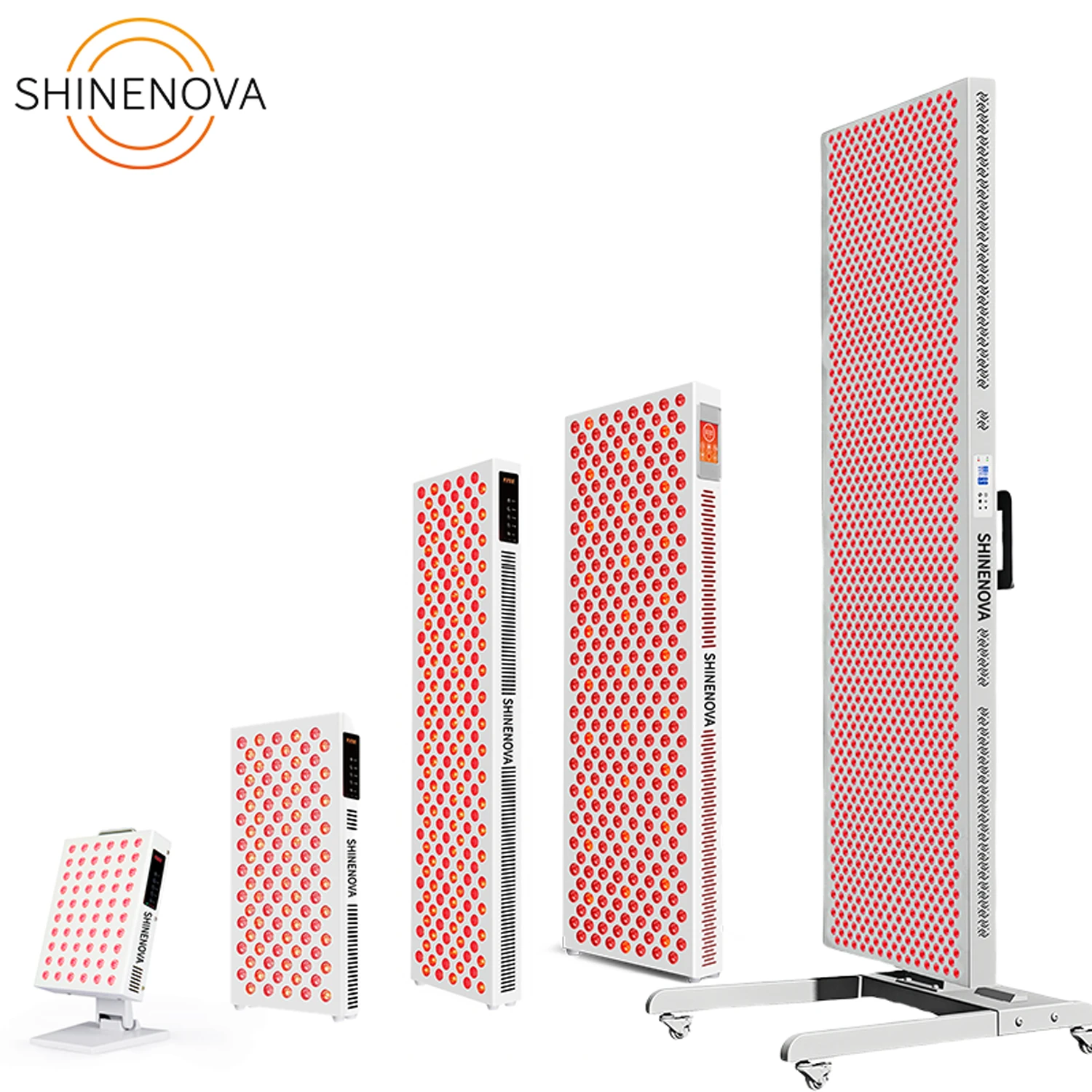 美品！　使用期間1ヶ月　近赤外線赤色EDライトセラピー パネル型 ／スタンド付き 赤色LED 近赤外線LED レッドライトセラピーパネル 気軽に自宅で